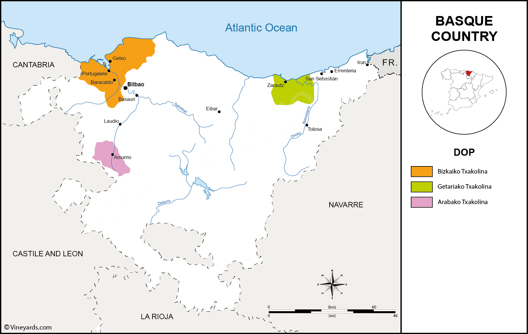 Wine Regions in Basque Country